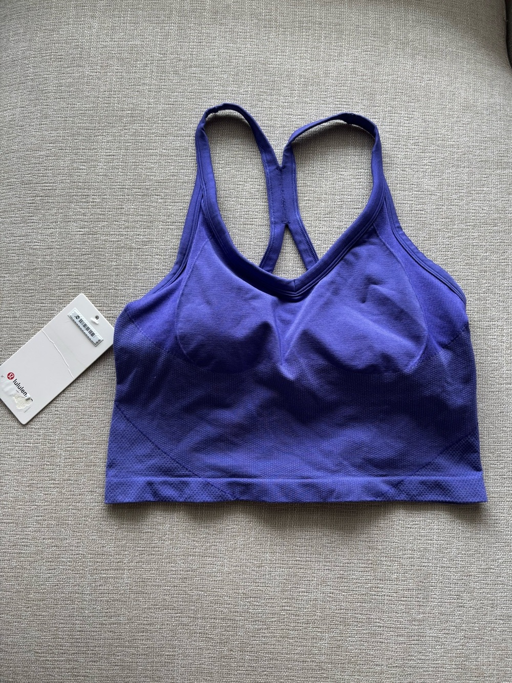 Lululemon Get Low Crossback Training Tank in Metallic Marine ✨